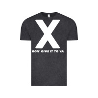 Vintage Black x gon' give it to ya d.m.x t shirt Vintage Tee - artisFamous