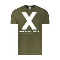 Vintage Olive x gon' give it to ya d.m.x t shirt Vintage Tee - artisFamous