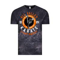 Cloud Black old school all valley karate championship retro Vintage Tee - artisFamous