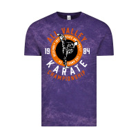 Cloud Purple old school all valley karate championship retro Vintage Tee - artisFamous