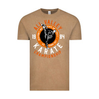 Vintage Coffee old school all valley karate championship retro Vintage Tee - artisFamous