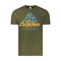 Vintage Olive california malibu beach Vintage Tee - artisFamous