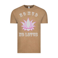 Vintage Coffee no mud no lotus tee buddha buddhist yoga Vintage Tee - artisFamous