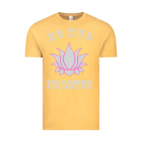Vintage Mustard no mud no lotus tee buddha buddhist yoga Vintage Tee - artisFamous