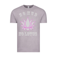 Vintage Zinc no mud no lotus tee buddha buddhist yoga Vintage Tee - artisFamous