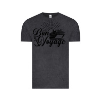 Vintage Black cruise ship bon voyage Vintage Tee - artisFamous
