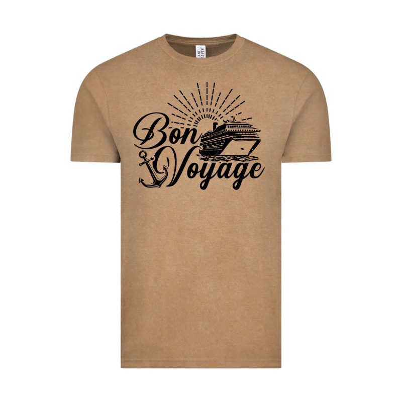 Cruise Ship Bon Voyage Vintage Tee by artisFamous | Teevron