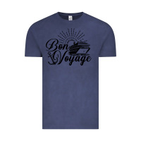 Vintage Denim cruise ship bon voyage Vintage Tee - artisFamous