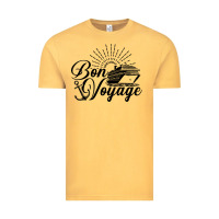 Vintage Mustard cruise ship bon voyage Vintage Tee - artisFamous