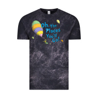 Cloud Black seuss oh the places you’ll go Vintage Tee - artisFamous