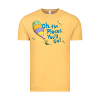 Vintage Mustard seuss oh the places you’ll go Vintage Tee - artisFamous