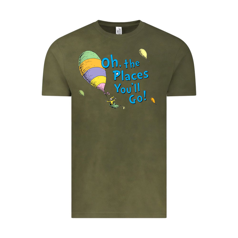 Seuss Oh The Places You’ll Go Vintage Tee by artisFamous | Teevron