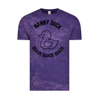 Cloud Purple nanny duck quack quack quack Vintage Tee - artisFamous