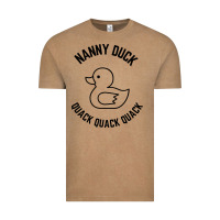 Vintage Coffee nanny duck quack quack quack Vintage Tee - artisFamous