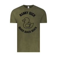 Vintage Olive nanny duck quack quack quack Vintage Tee - artisFamous
