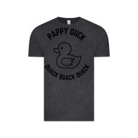 Vintage Black pappy duck quack quack quack Vintage Tee - artisFamous