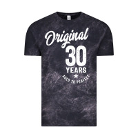 Cloud Black 30 Year Old Gift | 30th Birthday Gift Ideas - Mens and Womens Vintage Tee - artisFamous
