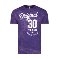 Cloud Purple 30 Year Old Gift | 30th Birthday Gift Ideas - Mens and Womens Vintage Tee - artisFamous