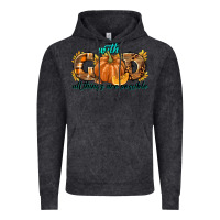 Vintage Black With God All Things Are Possible Vintage Hoodie - texasbilliewilder