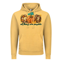 Vintage Mustard With God All Things Are Possible Vintage Hoodie - texasbilliewilder