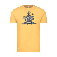Vintage Mustard scruffy smugglers and pirates Vintage Tee - artisFamous
