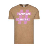 Vintage Coffee feminism is cancer Vintage Tee - artisFamous