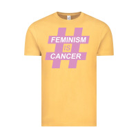 Vintage Mustard feminism is cancer Vintage Tee - artisFamous