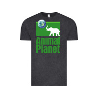 Vintage Black ANIMAL PLANET Vintage Tee - artisFamous