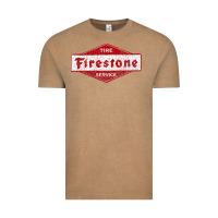 Vintage Coffee firestone tires classic active t shirt Vintage Tee - artisFamous