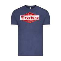 Vintage Denim firestone tires classic active t shirt Vintage Tee - artisFamous