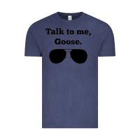 Vintage Denim talk to me goose sunglasses funny Vintage Tee - artisFamous
