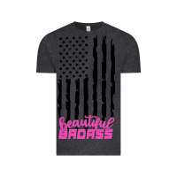 Vintage Black beautiful badass american Vintage Tee - artisFamous