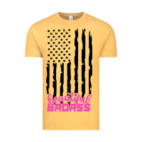 Vintage Mustard beautiful badass american Vintage Tee - artisFamous