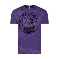 Cloud Purple panama city beach florida Vintage Tee - artisFamous