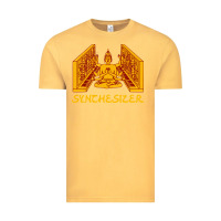 Vintage Mustard shiva hinduism modular synthesizer synth Vintage Tee - artisFamous