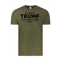Vintage Olive trump 2024 Vintage Tee - artisFamous