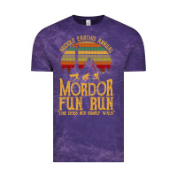 Cloud Purple middle earth's annual mordor fun run Vintage Tee - artisFamous