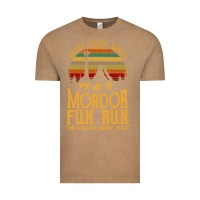 Vintage Coffee middle earth's annual mordor fun run Vintage Tee - artisFamous