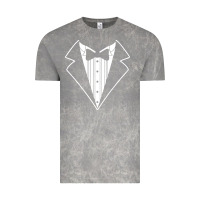 Cloud Rock fake tux tuxedo suit tie Vintage Tee - artisFamous