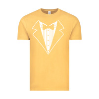 Vintage Mustard fake tux tuxedo suit tie Vintage Tee - artisFamous