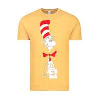 Vintage Mustard dr seuss the cat in the hat Vintage Tee - artisFamous