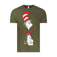 Vintage Olive dr seuss the cat in the hat Vintage Tee - artisFamous