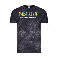 Cloud Black autism seeing the world differently Vintage Tee - artisFamous