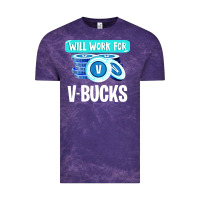 Cloud Purple will work for v bucks youth gamer Vintage Tee - artisFamous