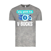 Cloud Rock will work for v bucks youth gamer Vintage Tee - artisFamous