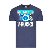 Vintage Denim will work for v bucks youth gamer Vintage Tee - artisFamous