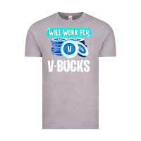 Vintage Zinc will work for v bucks youth gamer Vintage Tee - artisFamous
