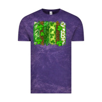 Cloud Purple st patricks day brush stroke Vintage Tee - RanaPortraitStore