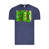 Vintage Denim st patricks day brush stroke Vintage Tee - RanaPortraitStore