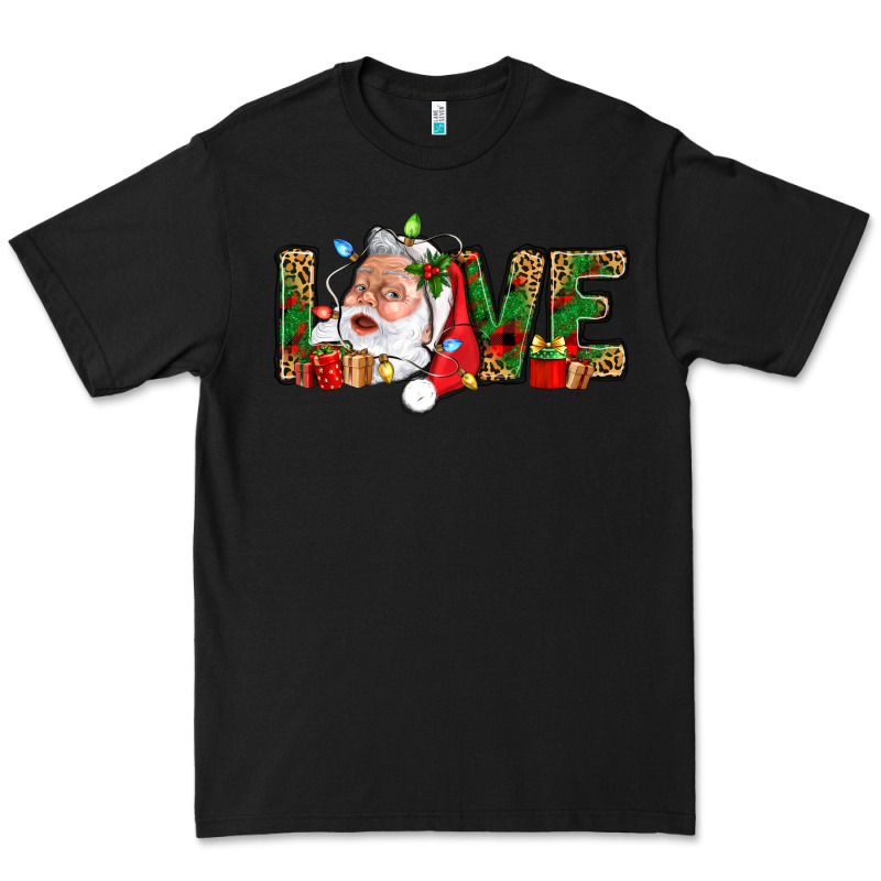 Love And Santa With Gift Boxes Premium Tee by BundleAndBundleShop | Teevron
